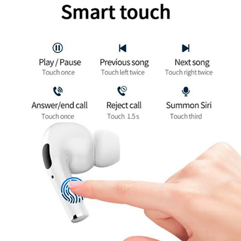 Audífonos Bluetooth Pro 6S Blanco Nuevo